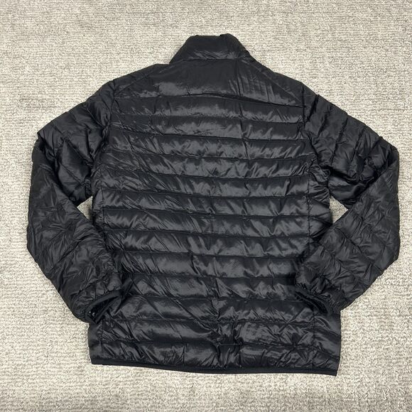 Uniqlo Jacket Womens XS Ultra-Light Down Packable Puffer Black Coat Pockets - Picture 5 of 7